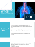 Management of Cough