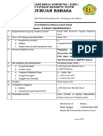 SURAT TUGAS Perjalanan DINAS Perjanjian Kerja YMU