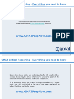 GMAT Critical Reasoning - by GMAT Prep Now