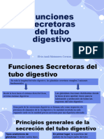 Funciones Secretoras Del Tubo Digestivo