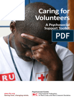 Caring For Volunteers - A Psychosocial Support Toolkit