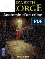 Anatomie D'un Crime - Elizabeth George