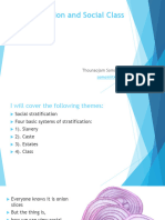 Stratification and Social Class