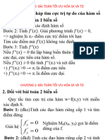 Chương 2. Bài Toán Tối Ưu Hóa Sản Xuất Và Tiêu Dùng