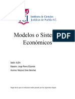 Modelos o Sistemas Económicos
