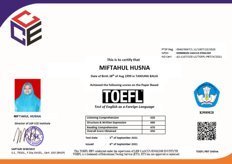 G20-A11107 Miftahul Husna | PDF
