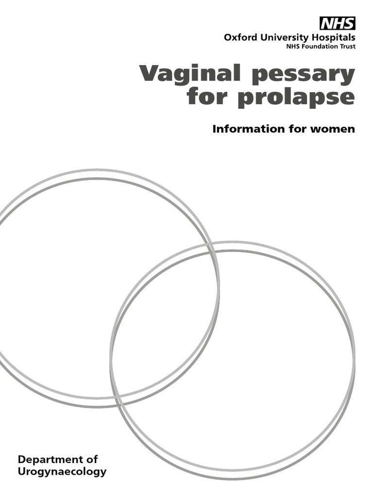 Pessary ideas pdf vagina pelvis
