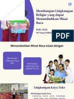 Membangun Lingkungan Sekolah Yang Menumbuhkan Minat Baca