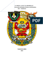 "Año Escuela de Educación Superior Técnico Profesional PNP - Tarapoto