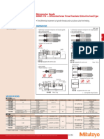 Micrometer Heads Series 110 Differential Screw Translatorextra Fine Feeding Type