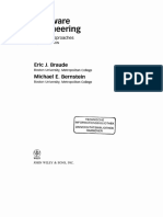 Engineering. Software. Eric J. Braude. Michael E. Bernstein. Modern Approaches Universitatsbibliothek Hannover ' Technische Inform Ationsbibliothek