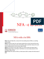 NFA-with Epsilon To DFA