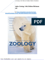 Test Bank Integrated Principles Zoology 14th Edition Hickman Roberts Eisenhour