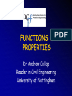 Functionsproperties