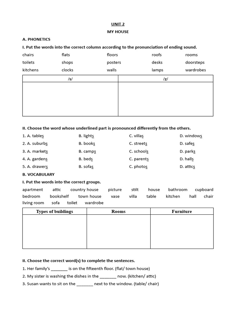 English 6 Unit 2 Download Free Pdf Bedroom Bed