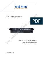HD-VP410 Spec. V3.1 and User Manual