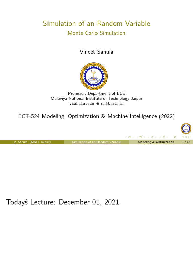 5C RV Simulation New PDF Probability Distribution Estimator