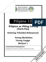 Filipino-12 q1 Mod1 Tech-Voc