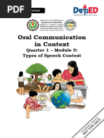 Oral-Communication11 Q1 Module-5 08082020