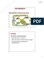 Lecture 1. Introduction To Macroeconomics