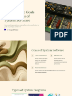 2.exploring The Goals and Programs of System Software