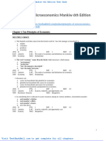 Principles of Microeconomics Mankiw 6th Edition Test Bank