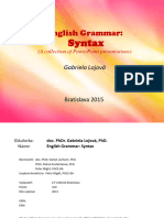 Grammar III Prezentácio