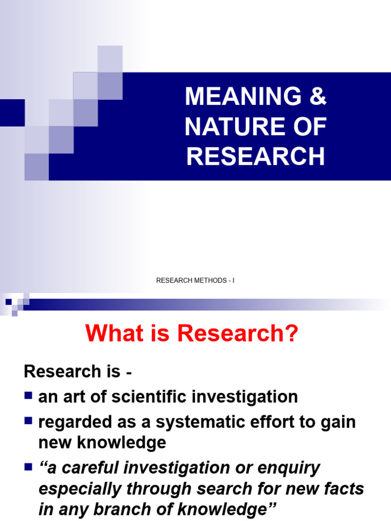 2 3 meaning nature of research pdf inquiry hypothesis