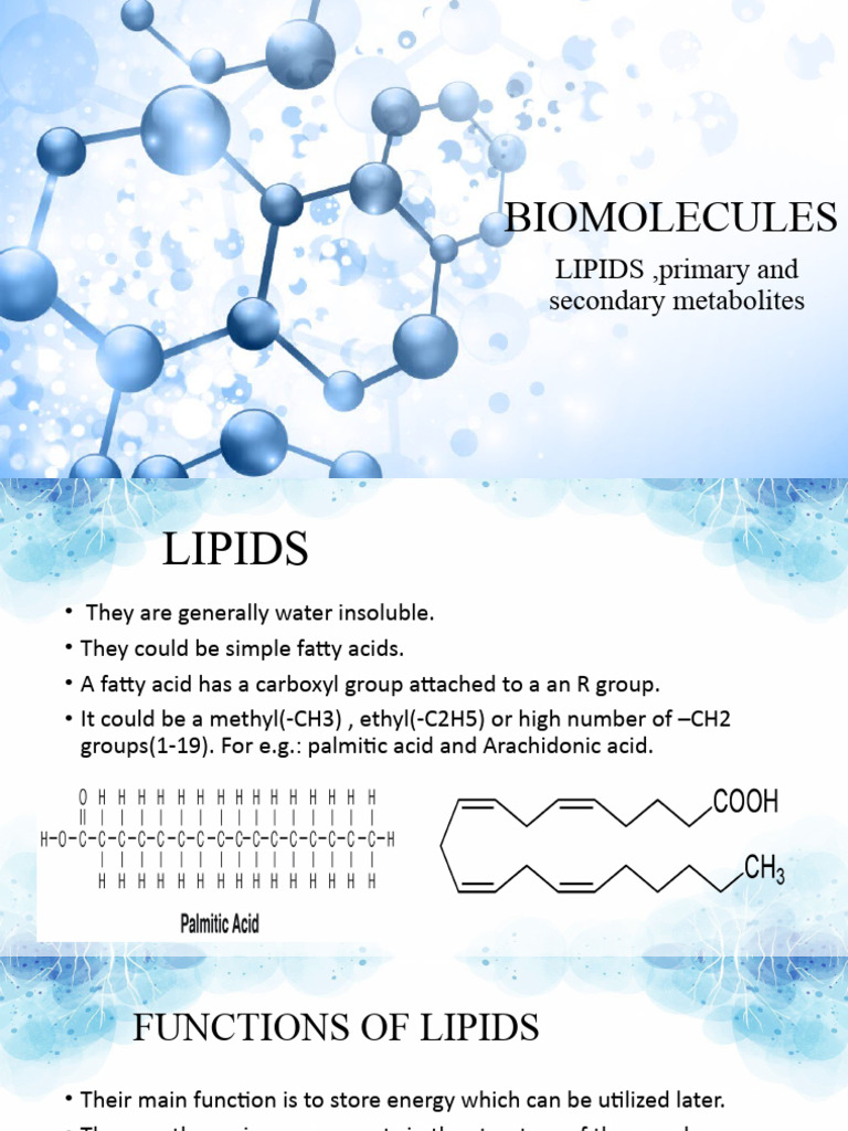 BIOMOLECULES PDF