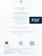 Oeko Tex Certificate (Emb Factory), PDF, Regulation