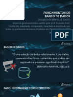 BD - T01 - Fundamentos de Banco de Dados