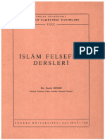 1004 Islam Felsefesi Dersleri Cavit Sunar 1967 189s