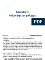 Cours Polymères Chap.V