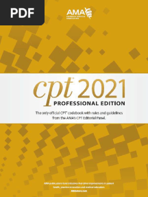 (AMA) CPT 2021 Professional Edition