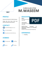 Waseem CV