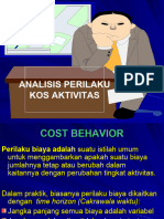 Cost Behavior