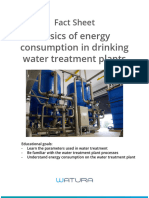 Fact Sheet 1 - Basics of Energy Consumption in Drinking Water Treatment Plants