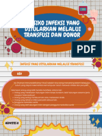 Resiko Infeksi Yangditularkan Melaluitransfusi Dan Donor KLP 1