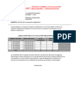 INFORME Examen de Diagnostico