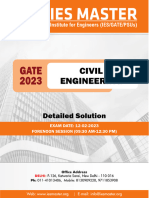 Gate Civil Paper 12 February 2023 1st Shift Detailed Solution