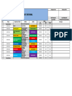 Schedule Audit Internal