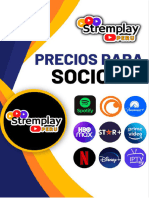 Precios - Septiembre Stremplay ?