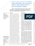 Cirrhosis and Elective Non-Hepatic Surgery 2023