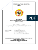 Rps Analisis Kebijakan Pangan Dan Gizi Lanjut