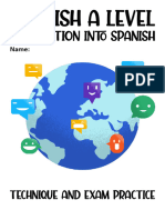 Translation Into Spanish