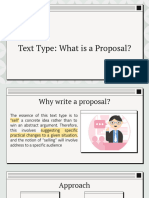 Lesson Notes Text Type - Proposal