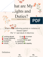 What Are My Rights and Duties