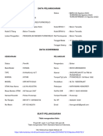 Data Pelanggaran: Kendaraan Pelanggar