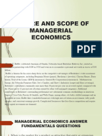 Managerial Economics Chapter 1