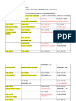 Horarios Atención Estudiantes Poliede II y III Semana